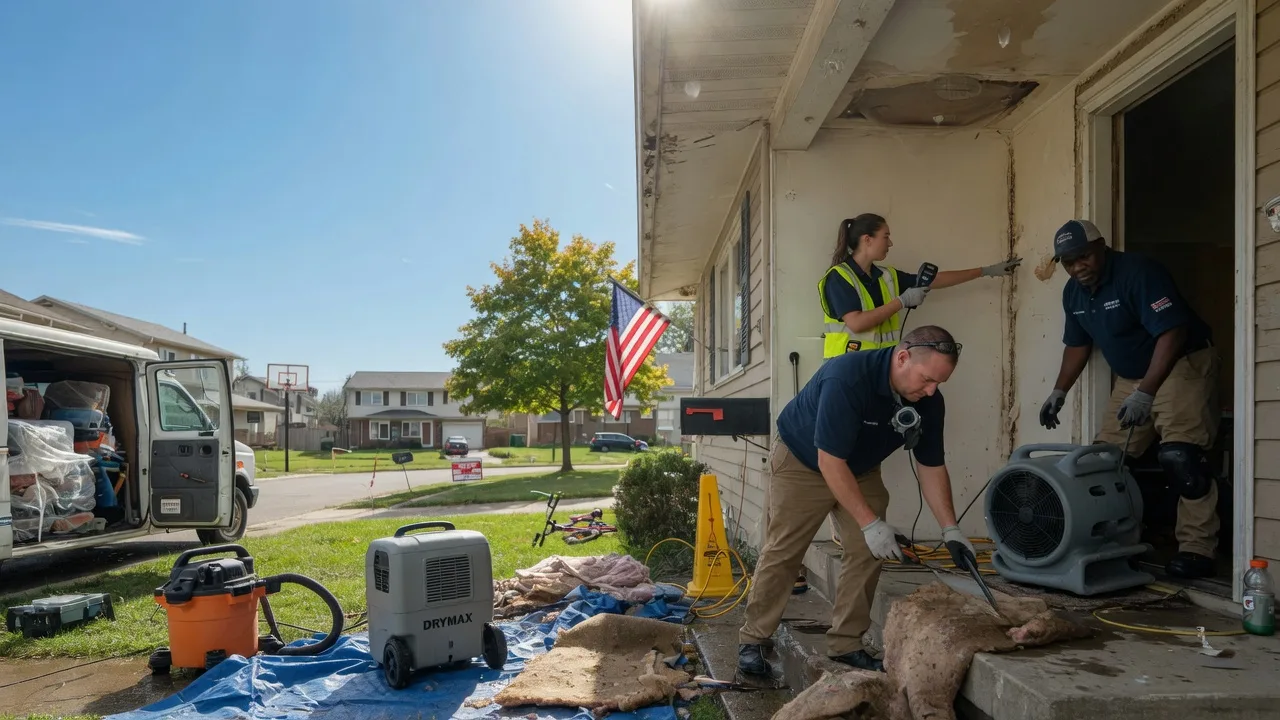 Water Damage Restoration in New Germantown, PA near me